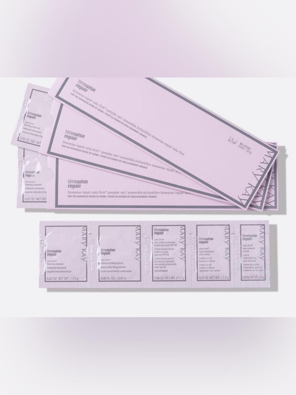 Mary Kay TimeWise Repair® Volu-Firm® Sample Set Travel Size